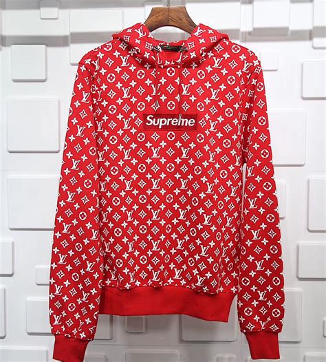 supreme louis vuitton hoodie.